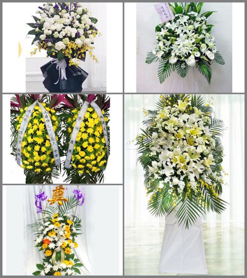 福建莆田仙游县枫亭镇白事花篮预定